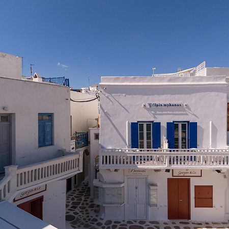 Elpis Mykonos Apartments - Mykonos Town Delos Port ภายนอก รูปภาพ