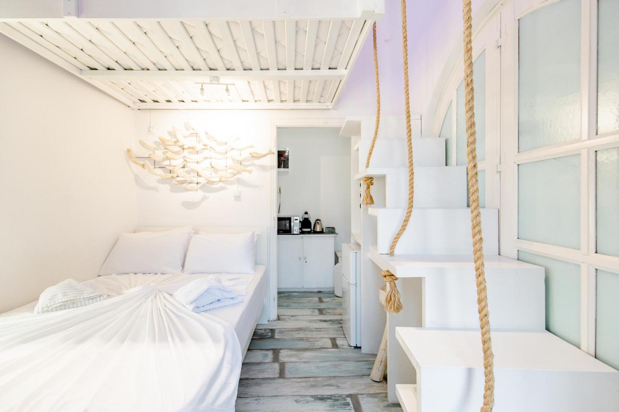 Elpis Mykonos Apartments - Mykonos Town Delos Port ภายนอก รูปภาพ