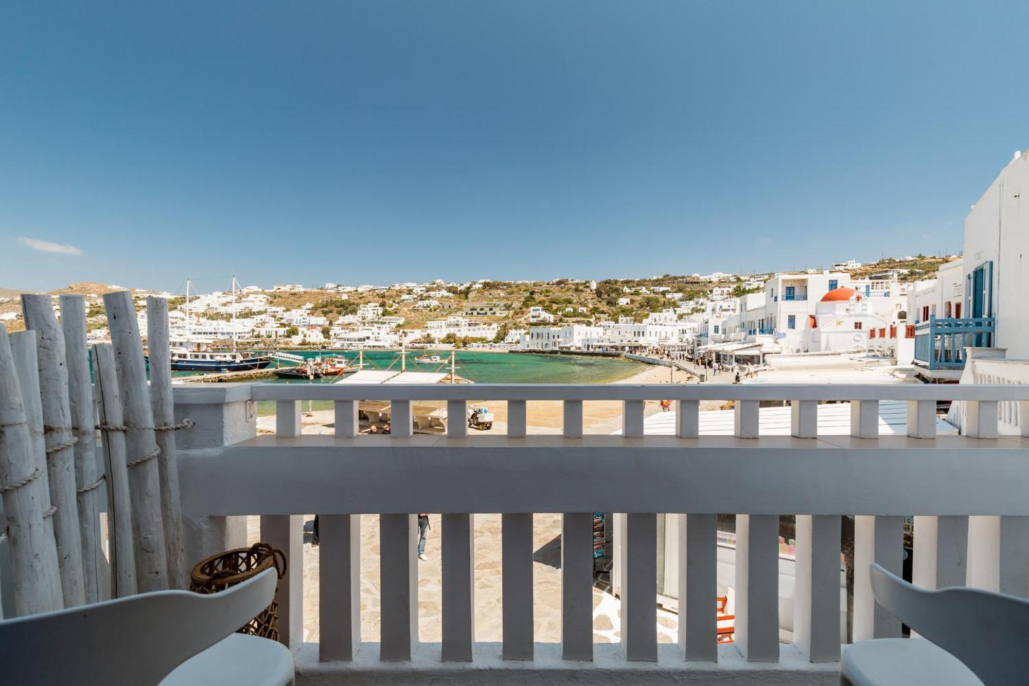 Elpis Mykonos Apartments - Mykonos Town Delos Port ภายนอก รูปภาพ