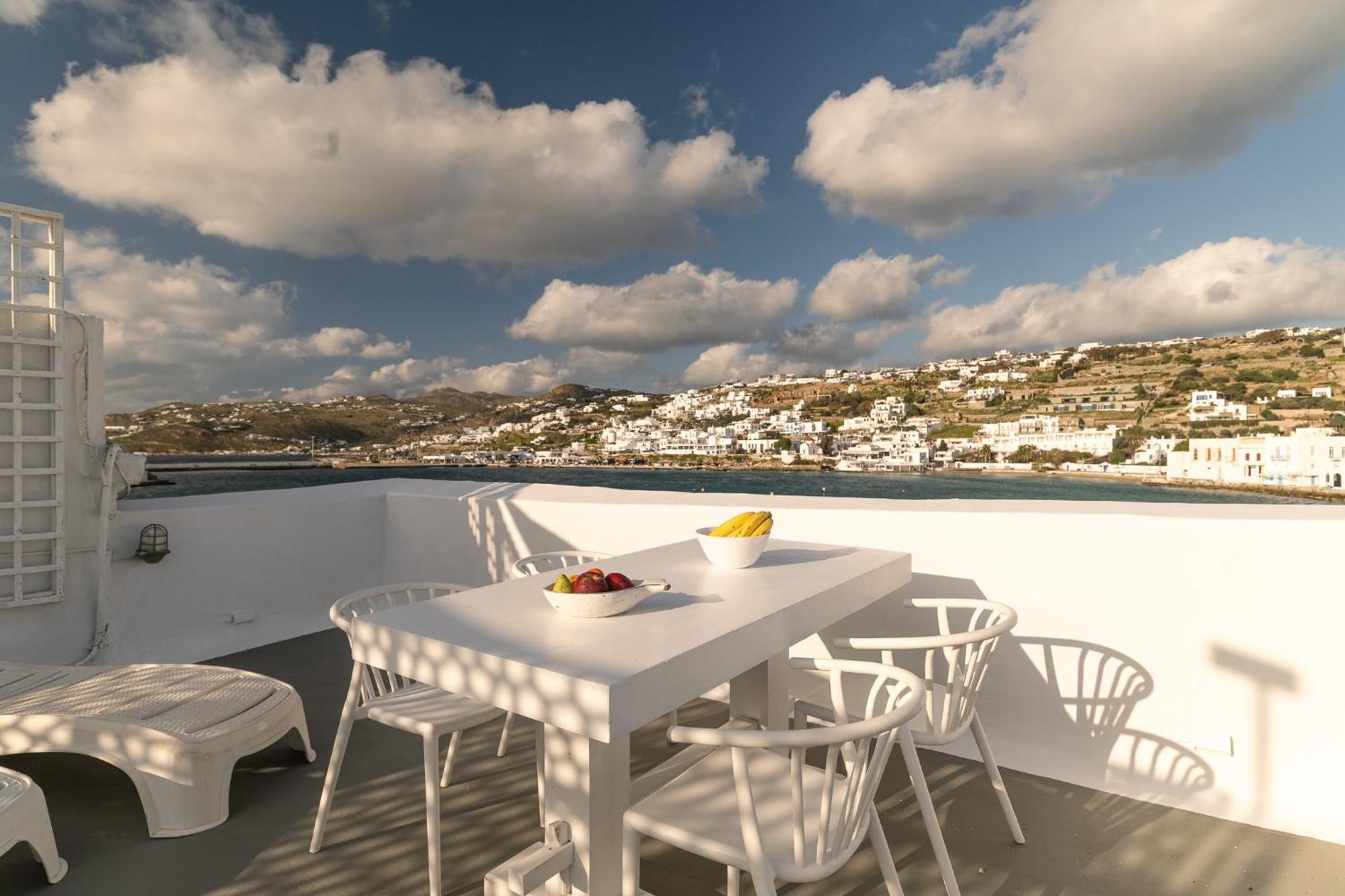 Elpis Mykonos Apartments - Mykonos Town Delos Port ภายนอก รูปภาพ