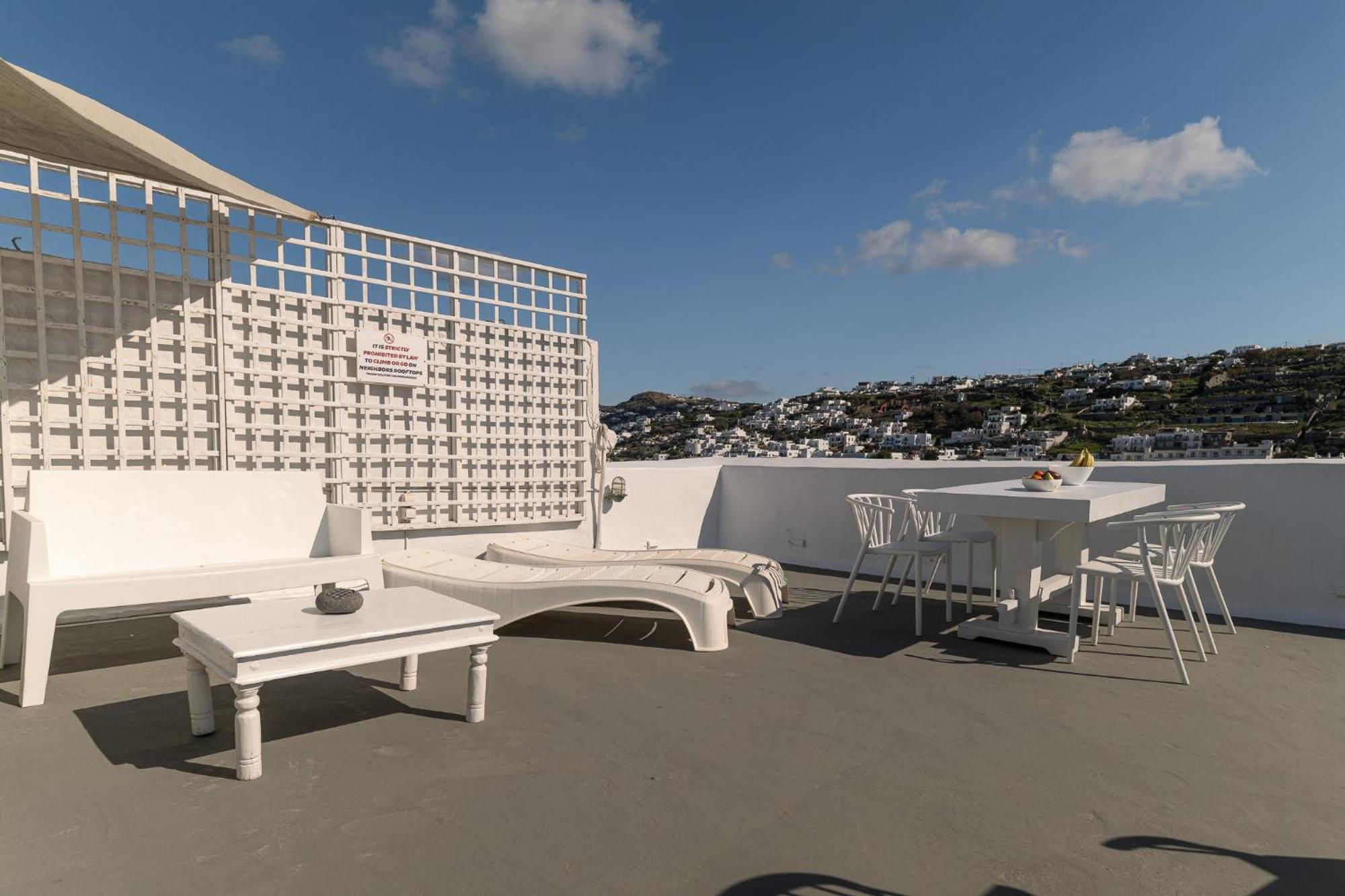 Elpis Mykonos Apartments - Mykonos Town Delos Port ภายนอก รูปภาพ