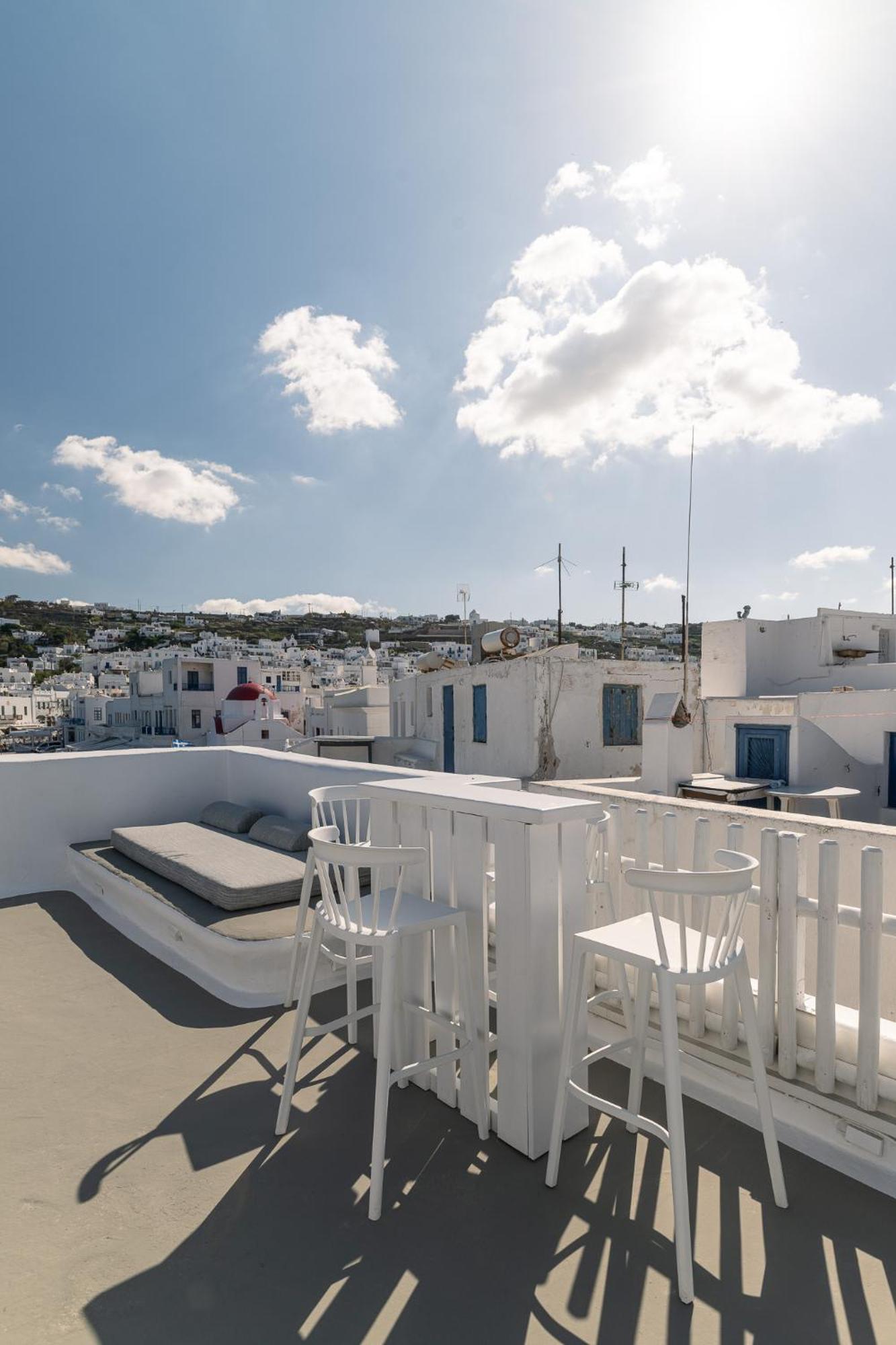 Elpis Mykonos Apartments - Mykonos Town Delos Port ภายนอก รูปภาพ