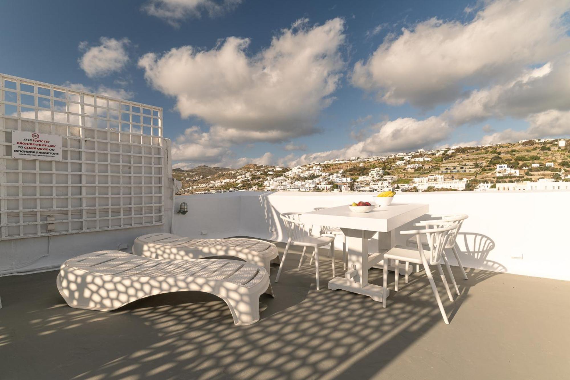 Elpis Mykonos Apartments - Mykonos Town Delos Port ภายนอก รูปภาพ