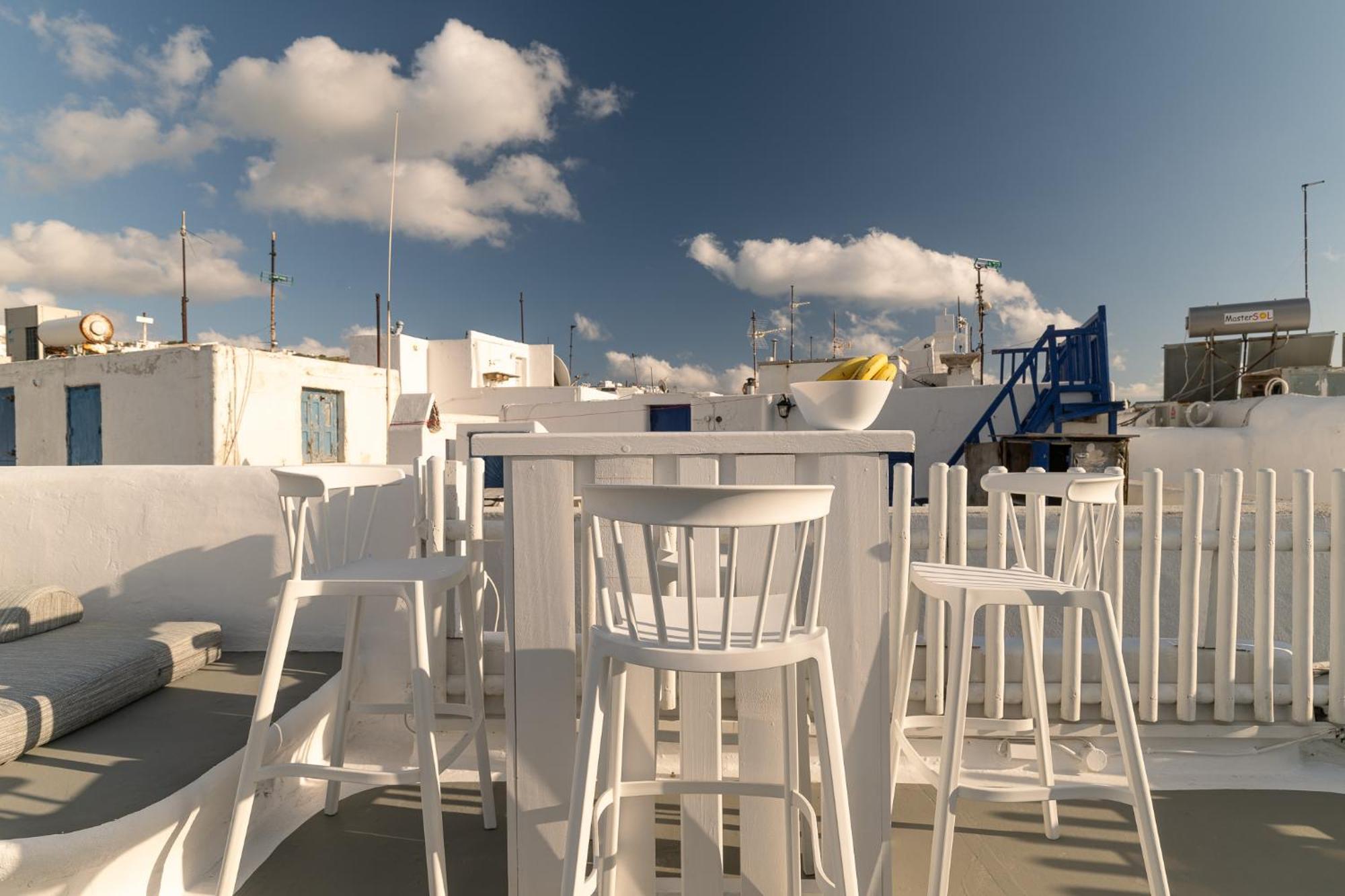 Elpis Mykonos Apartments - Mykonos Town Delos Port ภายนอก รูปภาพ