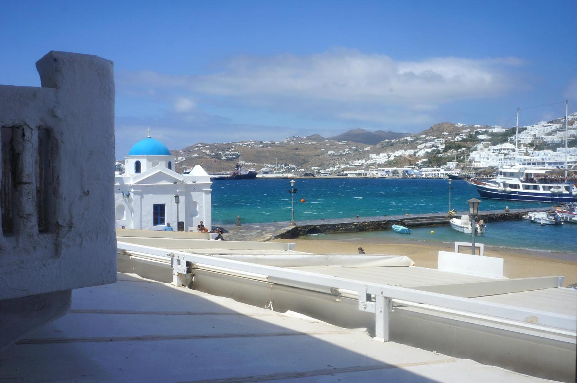 Elpis Mykonos Apartments - Mykonos Town Delos Port ภายนอก รูปภาพ